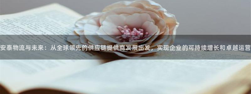 28圈返水怎么算的：安泰物流与未来：