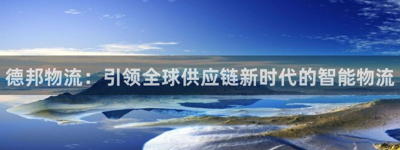 28圈黑款：德邦物流：引领全球供应链