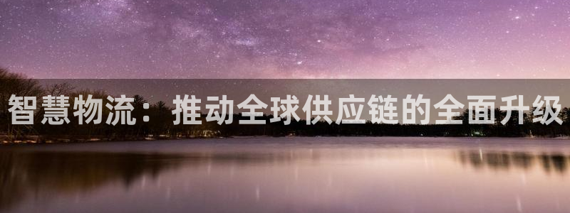 28圈为什么打不开：智慧物流：推动全