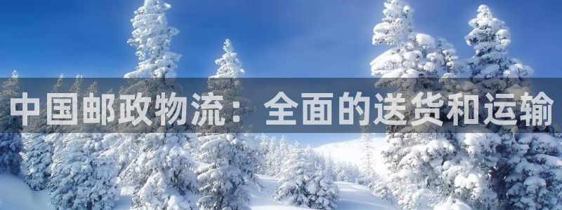 28圈注册网站APP：中国邮政物流：